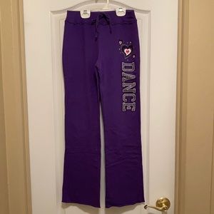 Girls 14 Arizona Jean Co. Purple “Dance” Pants